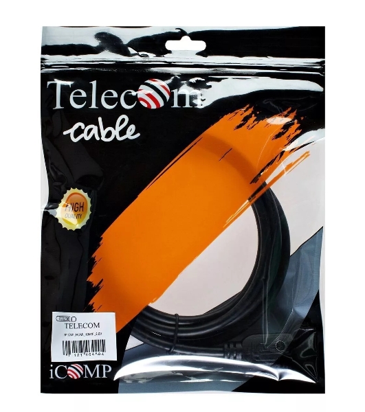 Кабель HDMI-19M - HDMI-19M ver 2.0+3D/Ethernet,2 фильтра 10m Telecom