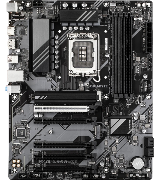 Материнская плата Gigabyte B760 DS3H GEN5, LGA 1700, Intel B760, 4xDDR5, 4xSATA, 2xM.2, 1xPCIe 5.0 x16, 4xPCIe 3.0 x16, 1xHDMI, 1xDP, 1x1Gb LAN, 1xUSB-C 20Gbps, 1xUSB-A 10Gbps, 4xUSB-A 2.0, 1xPS/2, 3x3.5 мм, 7.1, ATX