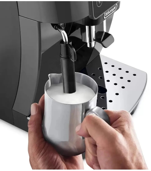 Кофемашина автоматическая DeLonghi ECAM220.22.Gb черный, исп. кофе - зерновой/молотый, 1.8 л, 1450 Вт, 15 Бар.