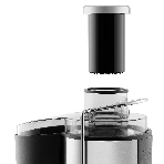 Соковыжималка GALAXY LINE GL 0809 серебристый, центробежная, 1200 Вт, 500 мл, механическое, фото3