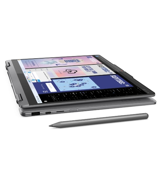Ноутбук Lenovo Yoga 7 2-in-1 14ILL10 14'(1920x1200 OLED)/Touch/Intel Core Ultra 5 226V(2.1Ghz)/16384Mb/512PCISSDGb/noDVD/Int:Intel Arc graphics/Cam/BT/WiFi/70WHr/war 1y/1.38kg/luna grey/Win11Home + 65W, Pen, RU kbd