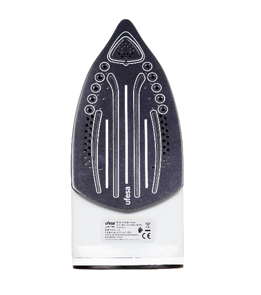 Утюг Ufesa PV3285 POWER серый/белый, 2800 Вт, 30 г/мин, 180 г/мин, 330 мл