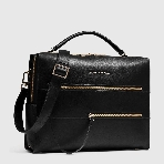 Деловая сумка Piquadro Patricia CA6774W140/N с отделением для ноутбука 14' черная натур.кожа, фото 1