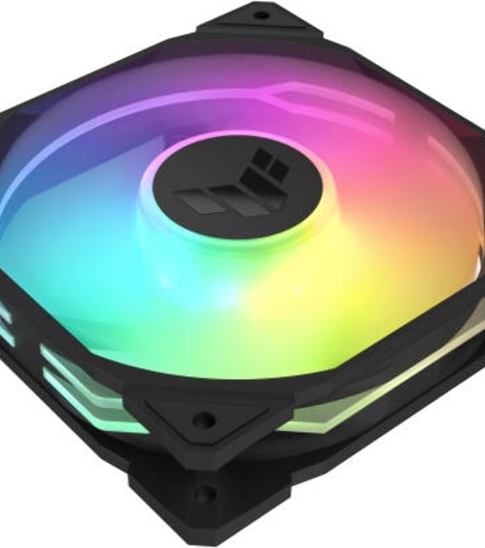 Вентилятор в корпус ASUS TUF GAMING TR120 FAN ARGB REVERSE BLACK черный, 120x120x28 мм, 2000 об/мин, 29 дБ, 4 pin