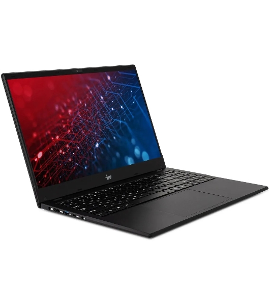 Ноутбук IRU Planio 15ING N100 8Gb SSD256Gb Intel Iris Xe graphics 15.6' IPS FHD (1920x1080) Free DOS black 6000mAh (2058911)