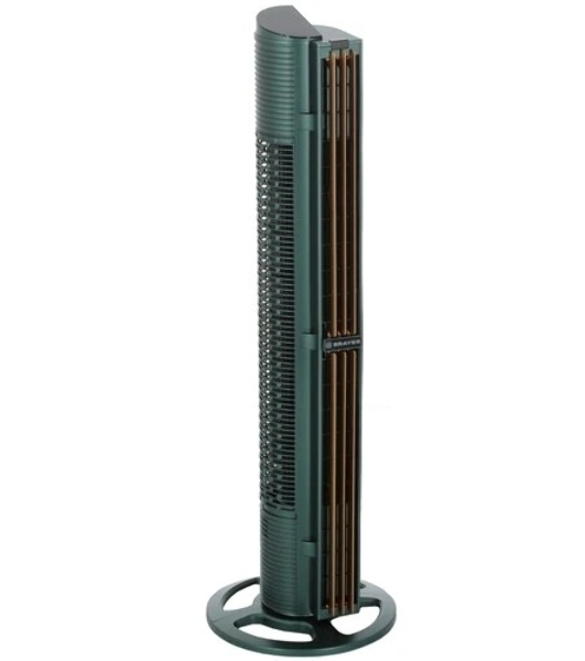 Вентилятор Brayer BR4976 зеленый, напольный, 76 Вт, 3 скорости