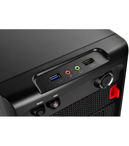 Компьютерный корпус Deepcool SMARTER, mATX/mini-ITX, без БП, 1x USB 3.0, 1x USB 2.0.