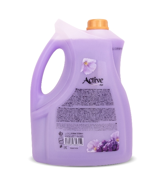 Жидкое мыло Active с соевым белком и витамином E 'Цветочный соблазн', 3750 мл Purple (511801653)