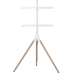 Подставка для телевизора Cactus CS-ST1246WTBCH белый/береза, 45'-65' макс. 32 кг, напольный, фото4