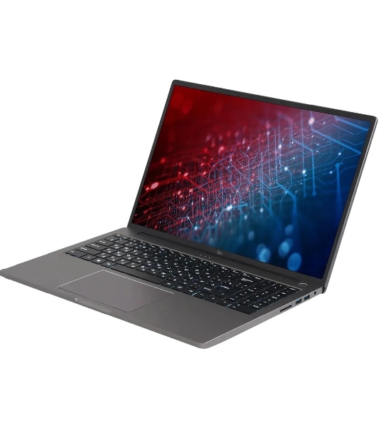 Ноутбук IRU Strato 16ALMR Core i5 12450H 16Gb SSD256Gb Intel UHD Graphics 16' IPS FHD (1920x1200) Windows 11 Pro grey WiFi BT Cam 5400mAh (2142315)