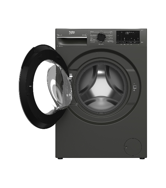 Стиральная машина Beko B3WFR57H2A черный, загрузка фронтальная 7.5 кг, 1200 об/мин., класс: А