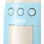 Кофеварка рожковая Kitfort КТ-7466 голубой/белый, исп. кофе - молотый/капсулы, 1.4 л, 1450 Вт, 19 бар, фото5
