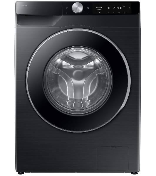 Стиральная машина Samsung WW90DG6U34LBLP черный, загрузка фронтальная 9 кг, 1400 об/мин., класс: A