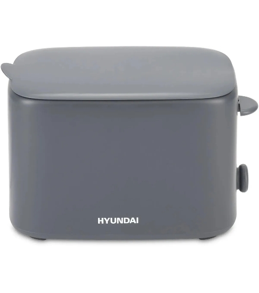 Тостер Hyundai HYT-4308 серый, 750 Вт, 2 слота
