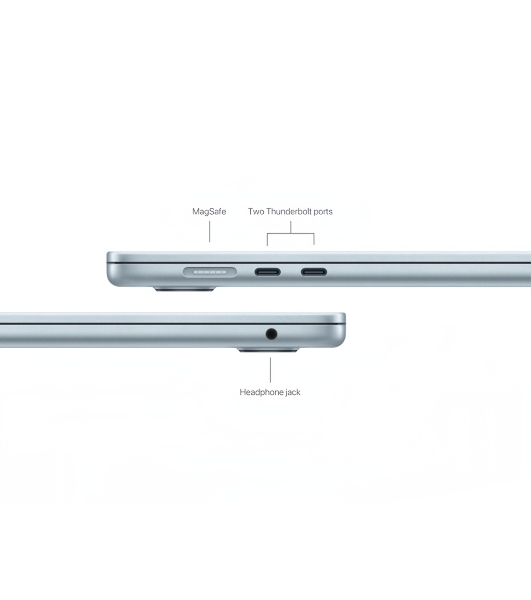 Ноутбук MacBook Air 15' A3241 голубой 10CPU/10GPU 16/256Gb Apple M4