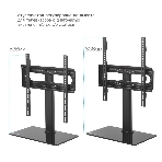 Стойка для телевизора Kromax X-STAND-2 черный 23'-55' макс.30кг крепление к столешнице, фото4