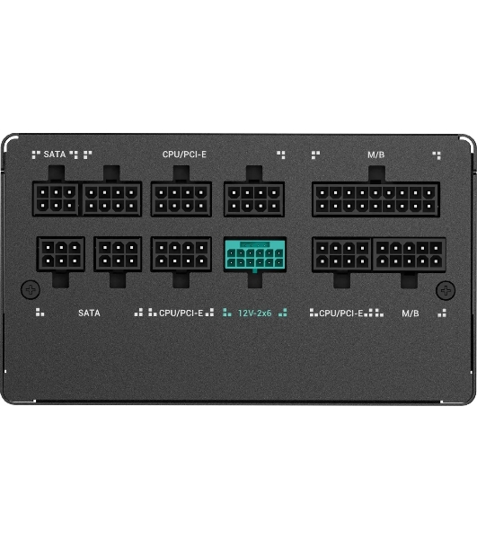 Блок питания Deepcool/GamerStorm PN750M V2 Gen.5, 750Вт, 80 PLUS Gold, 120мм, черный