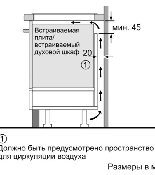 Индукционная варочная панель Bosch PUG61KAA5E черный