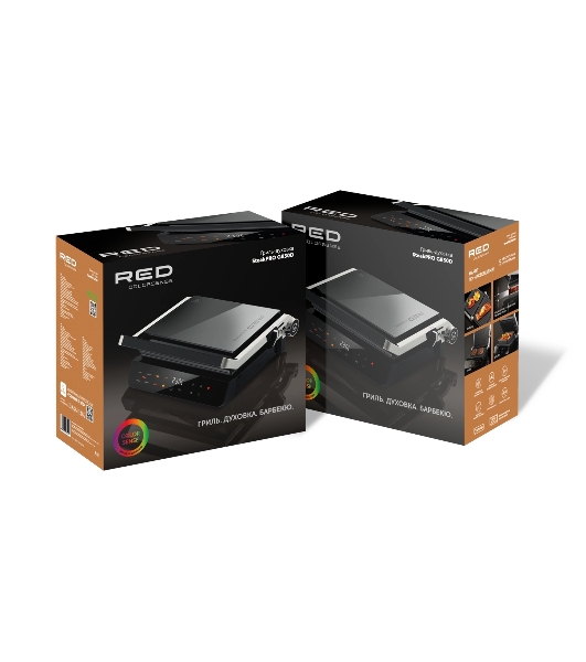 Электрогриль Red Solution G830D 2000Вт черный