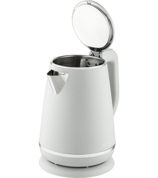 Чайник электрический Haier HK-502 1.5л. 3000Вт серый корпус: нерж.сталь/пластик (TD0029960RU)
