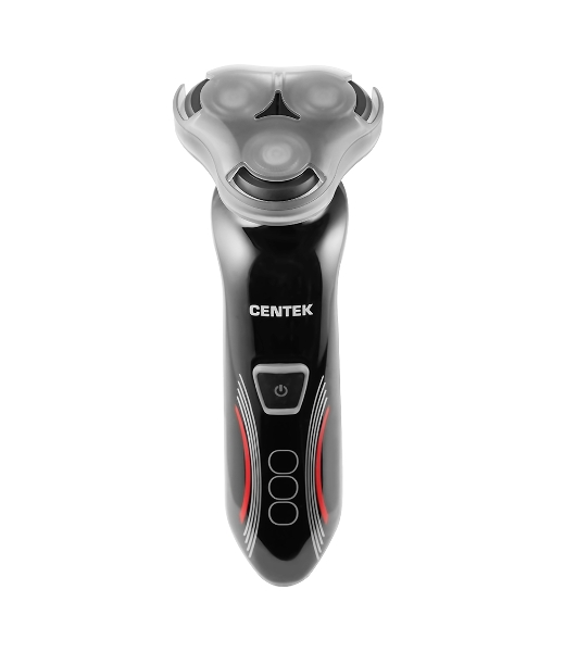 Электробритва Centek CT-2159 (черн/хром) 3 плавающие головки, аккумулятор+работа от сети, Li-Ion600мА·ч