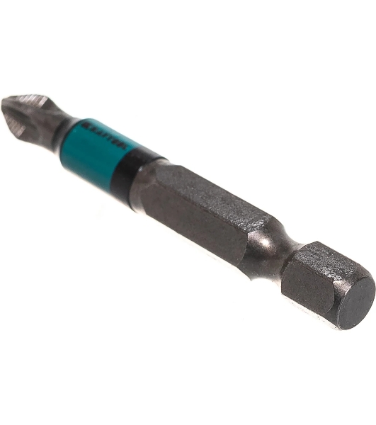 Биты KRAFTOOL Optimum Line, PZ2, 50 мм, тип хвостовика E 1/4', 10 шт в блистере