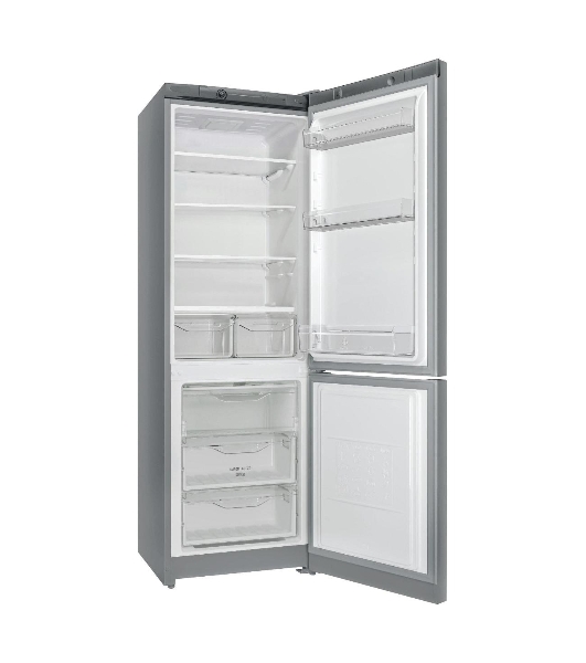 Холодильник Indesit DS 3180 G серый, двухкамерный, 223/87 л., морозилка снизу