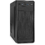 Компьютерный корпус Miditower ExeGate XP-332UC-UNS500 (ATX, БП UNS500 с вент. 12см, 2хUSB 3.0/1хTypeC, аудио, черный), фото 1