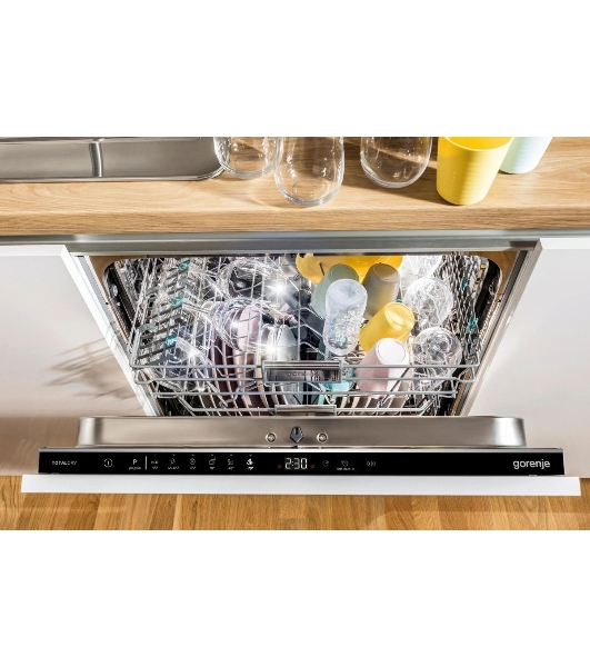 Встраиваемая посудомоечная машина Gorenje GV642D90, черный, 59.8 см, 14 компл., 45 дБ, класс A+++