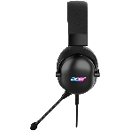 Гарнитура Acer AHW122 чёрный, проводная, USB, подсветка, фото3