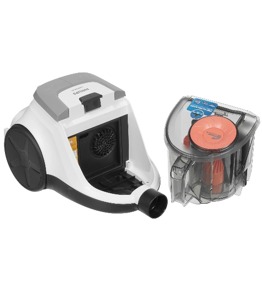 Пылесос Philips XB2042/01 белый/персиковый, 360/1800 Вт, уборка сухая, пылесборник контейнер 1.3 л