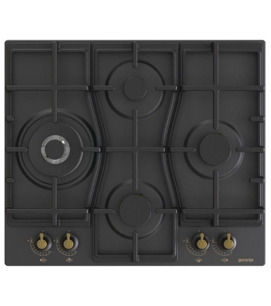 Газовая варочная панель Gorenje GW6D42CLB черный
