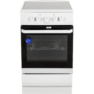 Плита электрическая Hansa FCCW54000 белый, конфорок 4 шт, духовка 68 л, 50 см x 85 см x 60 см