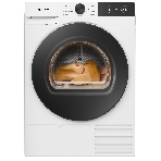 Сушильная машина Gorenje DG48D, отдельностоящая, ВхШхГ 850х600х625 мм, загрузка 8 кг, 15 программ, конденсационная сушка с тепловым насосом, поворотное/сенсорное управление, цифровой дисплей, Wi-Fi, датчик влажности белья, функция TwinAir, половинная загрузка, защита от сминания, отсрочка старта, функция 'Освежить', энергоэффективность D, цвет белый, фото 1