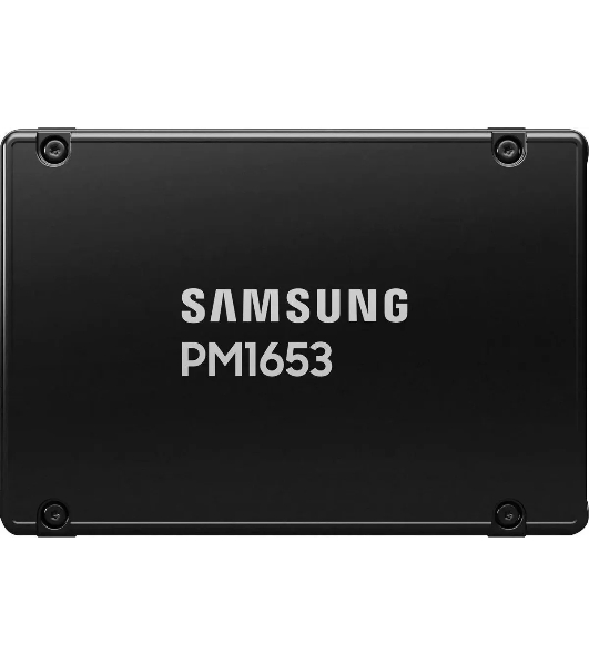 Накопитель SSD Samsung PM1653, 7.68Tb, SAS 4.0, 2.5', R/W 4200/3700