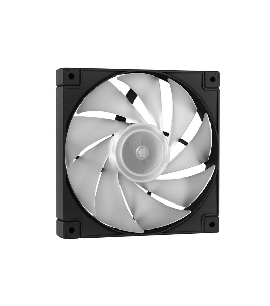 Компьютерный корпус Deepcool CH360 без БП, боковое окно (закаленное стекло), 2x140мм ARGb LED вентилятор спереди и 1x120мм ARGb LED вентилятор сзади, черный, mATX