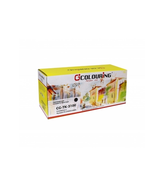 Картридж лазерный Colouring CG-TK-3100 черный (12500 стр.) для Kyocera FS-2100D/2100DN