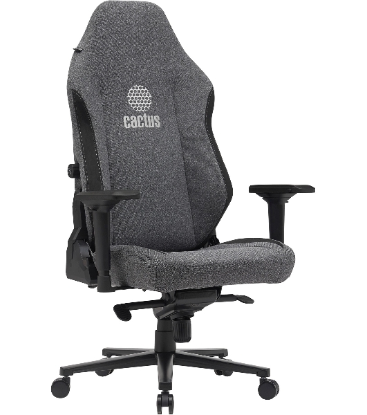 Кресло Cactus CS-CHR-MAG-GY серый, экокожа