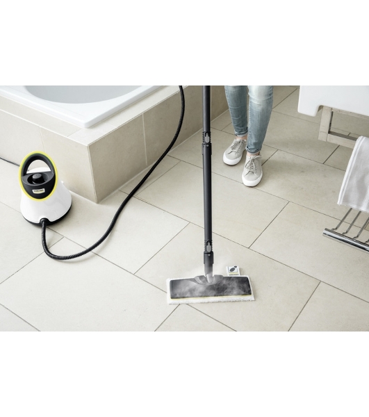 Пароочиститель напольный Karcher EasyFix SC 2 Deluxe 1500Вт белый