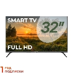 Телевизор Триколор 32' P32FH504 черный LED FHD 60Hz Android, фото 1