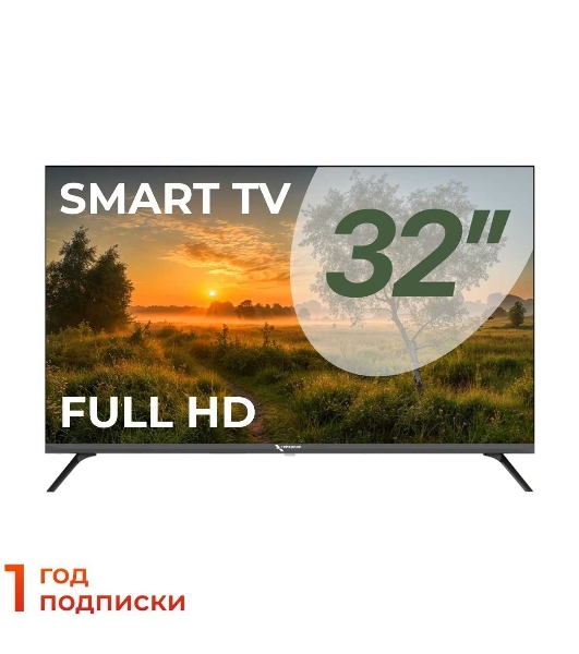 Телевизор Триколор 32' P32FH504 черный LED FHD 60Hz Android