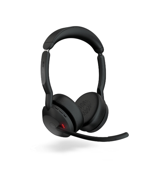 Гарнитура Jabra Evolve2 55 чёрный, беспроводная, Bluetooth, до 16 ч