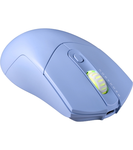 Мышь беспроводная Redragon St4r Pro голубой, 26000 dpi, радиоканал, Bluetooth, USB, кнопки - 6