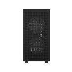 Компьютерный корпус Deepcool CH360 без БП, боковое окно (закаленное стекло), 2x140мм ARGb LED вентилятор спереди и 1x120мм ARGb LED вентилятор сзади, черный, mATX, фото10