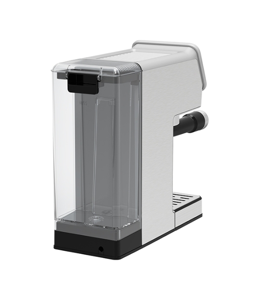 Кофеварка рожковая BQ CM7003 серебристый, исп. кофе - молотый, 1,2 л, 1350 Вт, 20 бар