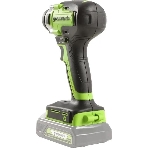Винтоверт ударный аккумуляторный GreenWorks GD24ID3, 24V, бесщеточный, без АКБ и ЗУ (3802807), фото6