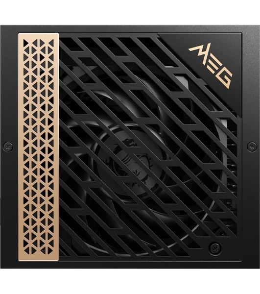 Блок питания MSI MEG Ai1300P (306-7ZP4A11-CE0), 1300Вт, 80 PLUS Platinum, 120мм, модульный, черный/золотой