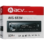Автомагнитола ACV AVS-812W, 1 DIN, USB Type-A, AUX, фото3