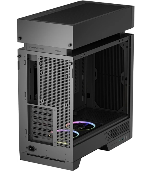 Корпус DeepCool CL660, Midi-Tower, чёрный, 2 x 120 мм