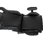 Кресло Knight Outrid Smile черный, экокожа, 120 кг, механизм качания, фото8